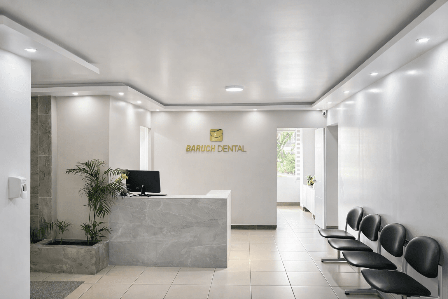 Sala de espera Baruch Dental